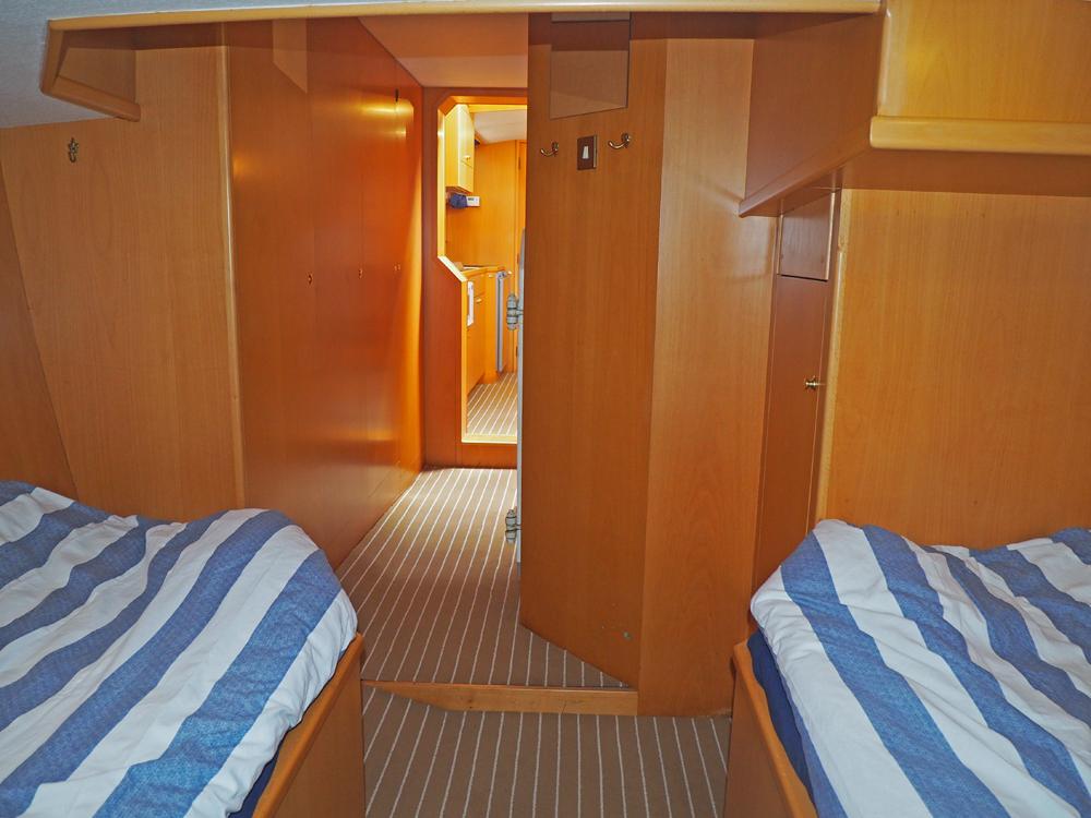 Achterkajuit, Accommodatie